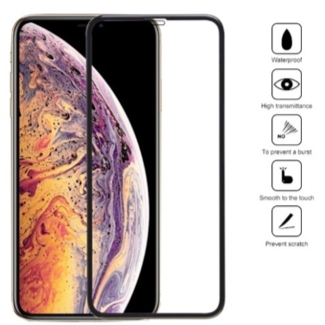5D Dispensing Full Cover Tempered Glass Screen Protector for iPhone iPhone XS Max/11 Pro Max (6.5")