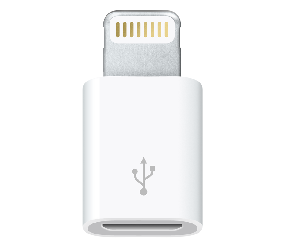Apple Adaptr Lightning - Micro USB