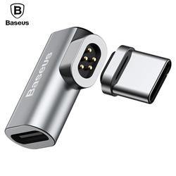 Baseus, magnetick adaptr pro USB-C napjec kabely - vesmrn ed