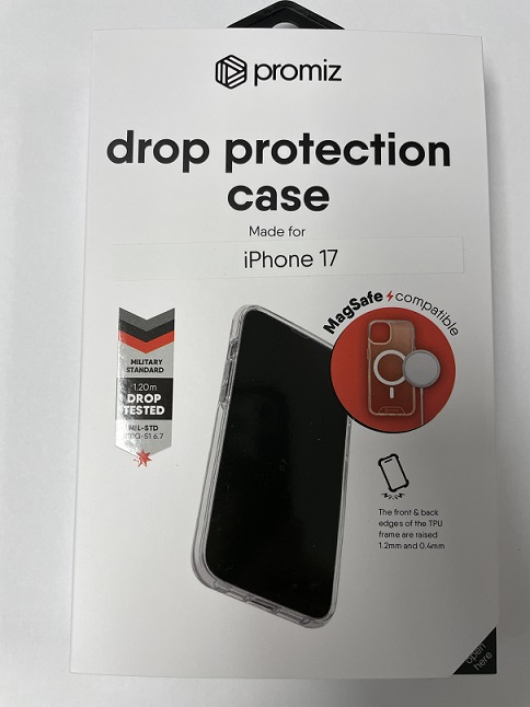 Drop Protection Case (Magsafe Compatible) - Clear, Apple iPhone 17