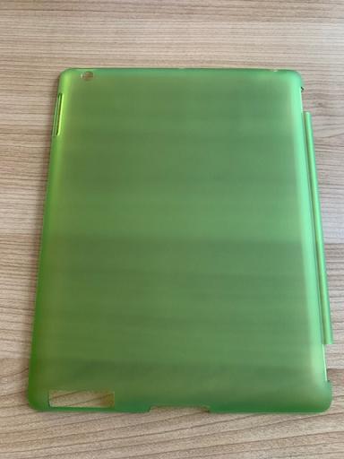 Frosted PC Back Casefor iPad 2/3/4 - green