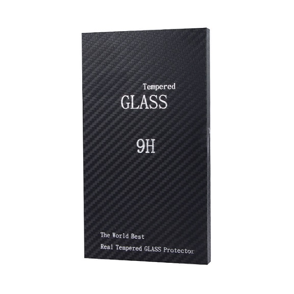 Full Cover Silkscreen Anti-Fingerprint Tempered Glass Screen Protector for iPhone 13 Mini (5.4"), w/wooden box