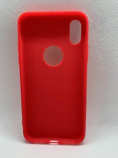 iPhone X Ultrathin Frosted TPU, red
