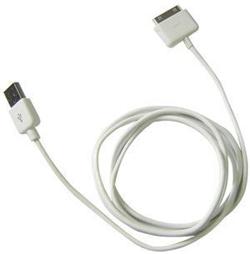 iPower iPod Dock Connector to USB 2.0 - synchonizan a nabjec USB kabel pro iPod bl - TC-IUC-WHT