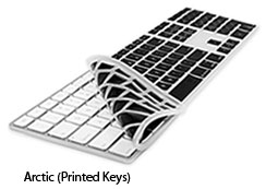 iSkin ochranný převlek pro Apple klávesnici - černé klávesy
