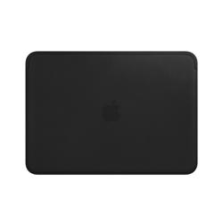 Leather Sleeve pro MacBook 12 - Black