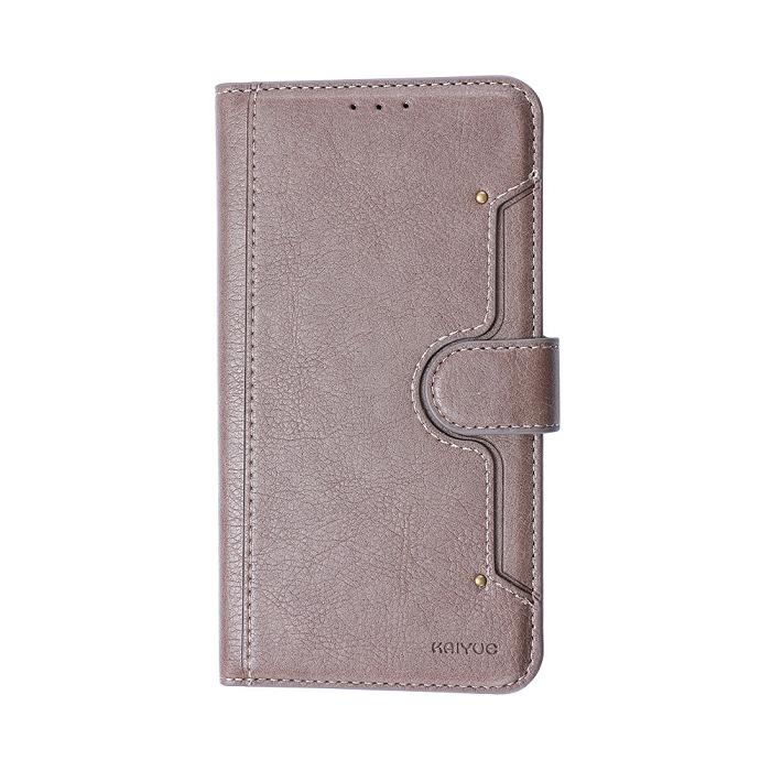 Litchi Textured Leather Case with Card Slots for iPhone 11 (6.1")