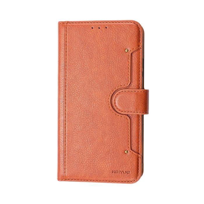 Litchi Textured Leather Case with Card Slots for iPhone 11 Pro (5.8")