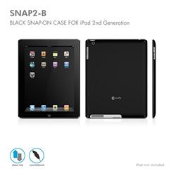 Macally SNAP pevn obal na Apple iPad 2, 3 a 4 generace ern