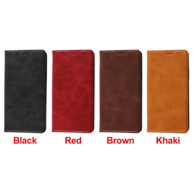 Magnetic Closure Compact Leather Case for iPhone XR (6.1")