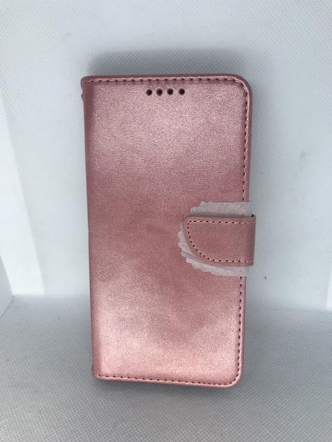 Magnetic Snap Cowhide Texture Leather Case for iPhone 13 (6.1"), 5pcs, Pink