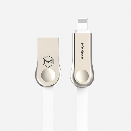 Mcdodo USB AM To Lightning + Micro USB (1,2 m) White