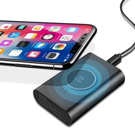 Micdodo Wireless Power bank 8000 mAh Black