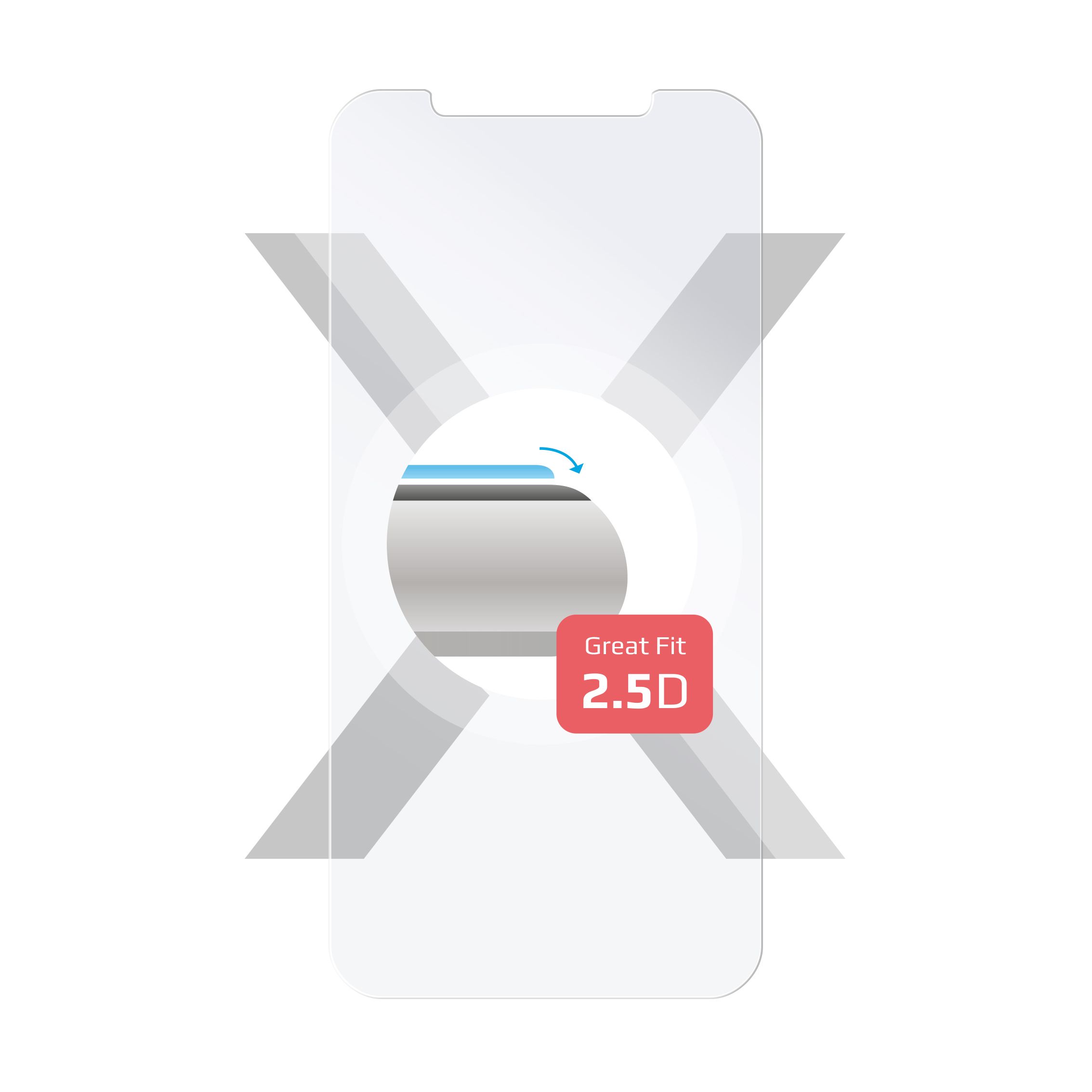 Ochrann tvrzen sklo FIXED pro Apple iPhone 12 mini, ir