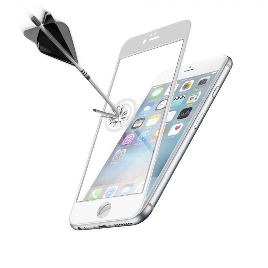 Ochrann tvrzen sklo pro cel displej CellularLine CAPSULE pro Apple iPhone 6 Plus, bl