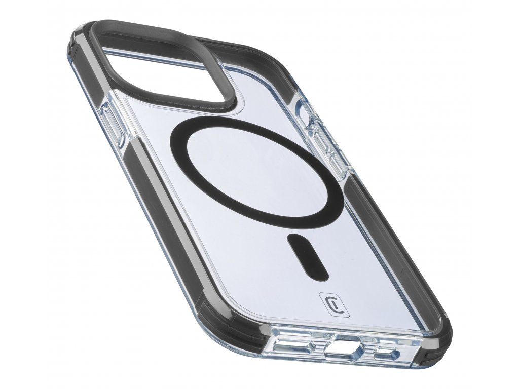 Ochrann kryt Cellularline Tetra Force Strong Guard Mag s podporou Magsafe pro Apple iPhone 13 Pro, transparentn