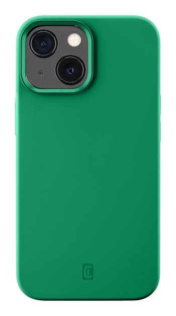 Ochrann silikonov kryt Cellularline Sensation pro Apple iPhone 13, zelen