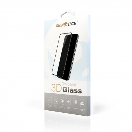 RhinoTech 2 Tvrzen ochrann 3D sklo pro Apple iPhone 7 Plus / 8 Plus (Black)
