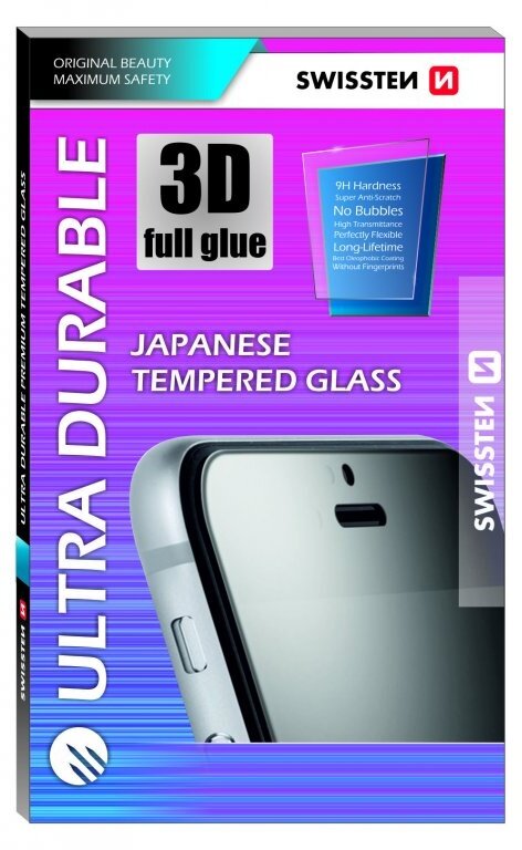 SKLO SWISSTEN ULTRA DURABLE 3D FULL GLUE GLASS APPLE IPHONE XS MAX TRANSPARENTN