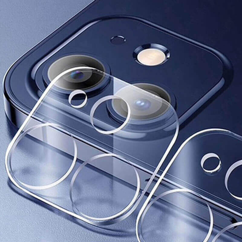 Tempered Glass Rear Camera Lens Protector for iPhone 11 (6.1")/12 Mini (5.4")