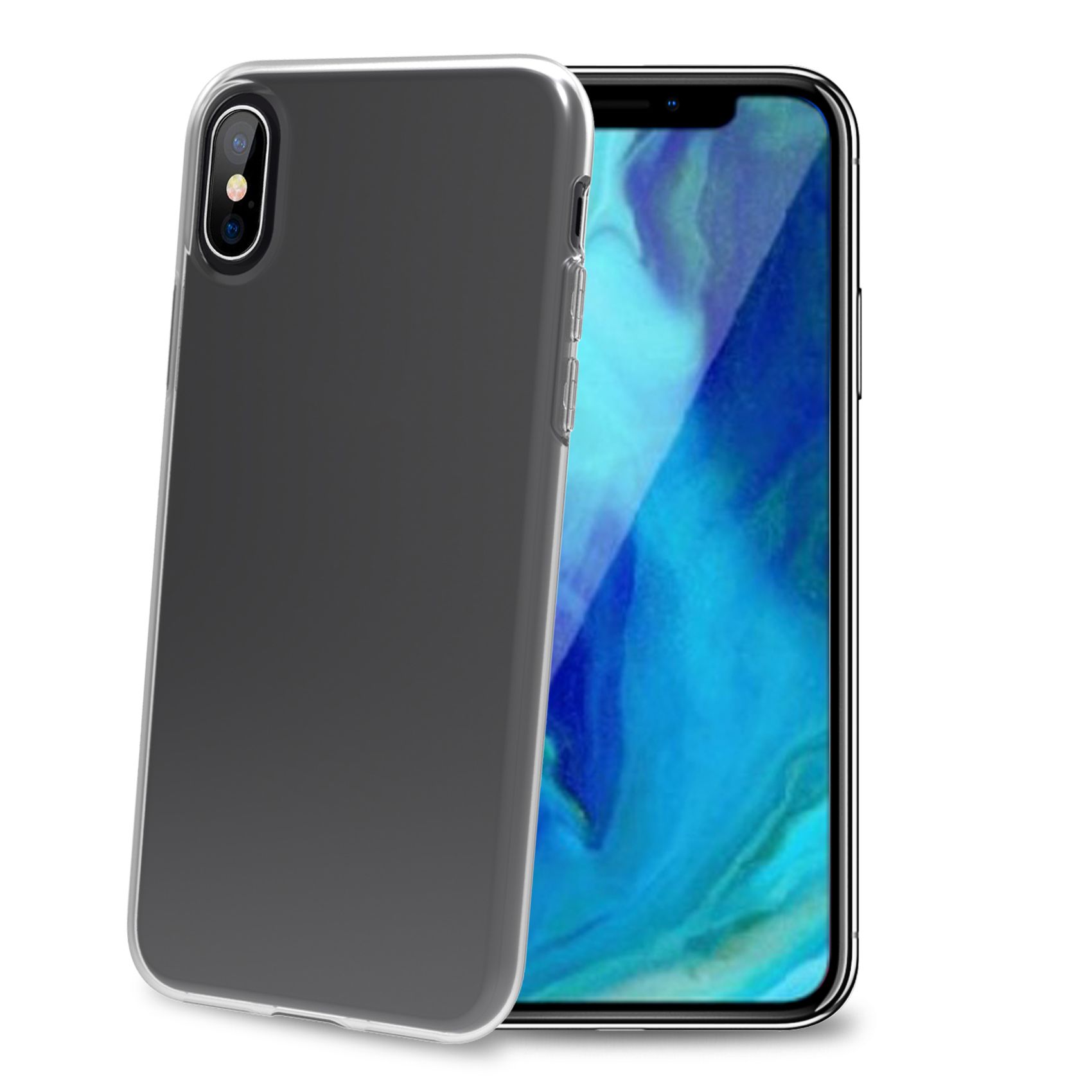 TPU pouzdro CELLY Gelskin pro Apple iPhone XS Max, bezbarv